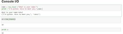 Old versions of python used the now deprecated raw_input() function. How To Give Jupyter Cell Standard Input In Python Stack Overflow