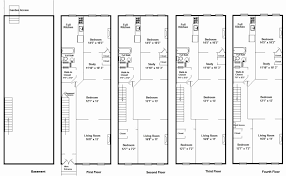 The second floor is the main floor with a front facing dining room that is open to the kitchen with large curved eating island and pass thru counter to the large. Brownstone Floor Plans Inspirational Entrancing Brownstone Row House Floor Plans At Free Garden View Row House Floor Plan House Floor Plans Row House