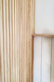 But, before we move ahead to full on christmas around here i wanted to give you the low down on the diy wood slat walls we installed in the master bedroom. Diy Wood Slat Wall Showit Blog