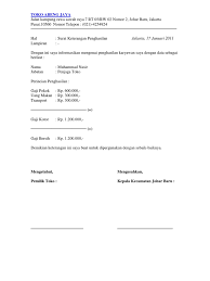 Biasanya, surat ini dapat digunakan dalam berbagai kebutuhan sebagai pengingat akan. Format Slip Gaji
