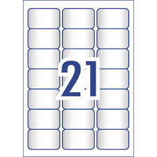 Packaging size ingredients label templates. Avery 21up Laser Address Labels Clear 25 Sheets Officeworks
