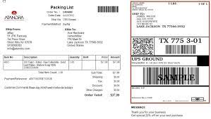 Buy ups labels online in minutes. Integrated Shipping Labels And Packing Lists Speed Up Shipping