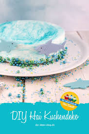 Schnell Einfach Diy Deko Idee Hai Kuchen Meine Backwelt In 2020 Kuchen Kindergeburtstag Kuchen Kindergeburtstag
