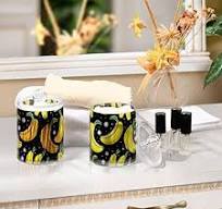 Amazon.com: Zhirexin Cartoon Banana Fruit Airtight Transparent 2PCS Plastic  Storage Jar Glass Food Storage Container for Food Herbs Tea etc with ...