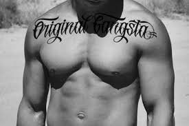 Chicano lettering gangster tattoo letters font rise fonts norm cholo tattoos script generator anrijs . Original Gangsta Font Gp Typefoundry Fontspace