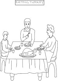Große auswahl an wild turkey 101°. Eating Turkey Printable Coloring Page