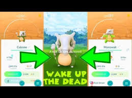 pokemon go shiny cubone catch shiny marowak evolution