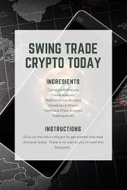 That is the main difference between it and day trading, where you close your position before the day is over. Learn The Basics In How To Swing Trade Cryptocurrency For Beginners Today This Is A Great Post For Those Stock Market Swing Trading Technical Analysis Charts