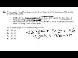 These test questions may have been previously administered to texas students. Number 22 2017 Algebra I Staar Released Test Youtube