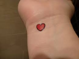 Love Heart Sweets Tattoo Heart Tattoo Wrist Heart Tattoo Heart Tattoo Images