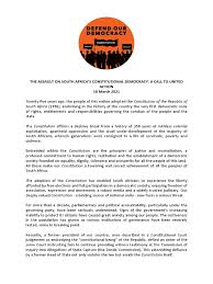 Savings with break point coupon codes and promo codes for june 2021. Defend Our Democracy Final Statement South Africa Democracy
