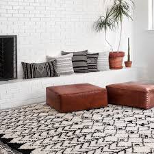 The Citizenry Leather Floor Pillow Moroccan Pillows The Citizenry Floor Pillows Moroccan Pillows Moroccan Decor Living Room