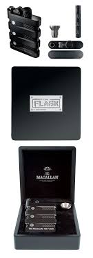 Oakleys Beautiful Carbon Fiber Steel And Aluminum Limited Edition Flask For The Macallan With Funnel In Box Men Accesories Mens Accessories Flask