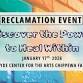 Reclamation Event - Discover the Power to Heal Within event image
