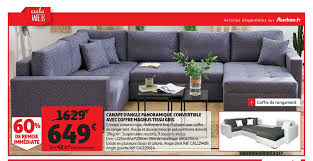 Check spelling or type a new query. Offre Canape D Angle Panoramique Convertible Avec Coffre Magnus Tissu Gris Chez Auchan