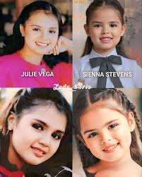 LITTLE VERSION OF THE LATE TEEN STAR JULIE VEGA😍🥹 LOOK OUR BEBE ROSE (SIENNA  STEVENS) OF GREEN BONES IS VERY LOOK LIKE THE LATE TEEN STAR JULIE VEGA!  THE SIMILARITIES OF THEM