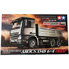 Classic trucks dump trucks work truck custom big rigs tipper truck large cars dump. Tamiya 1 14 Mercedes Benz Arocs 3348 6x4 Tipper Truck Rc Kit Hobbies N Games