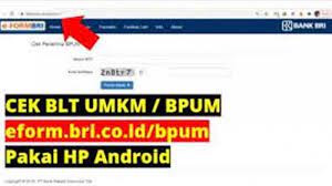 Selanjutnya klik link ini eform.bri.co.id/bansos/penerima_bpum. Ez6ds Xcguz9em