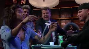 Harry styles has racked up more than 50 tattoos since getting his first ink on his 18th birthday in 2012. Harry Styles Tattooed On The Late Late Show With James Corden Youtube