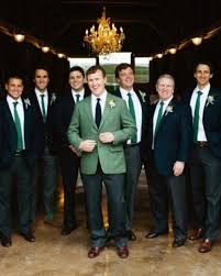 Green Ties For The Groomsmen Green Jacket For The Groom Emerald Weddings Emerald Green Weddings Green Wedding Wedding Colors
