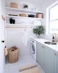 28 Modern Laundry Rooms Adopting Scandinavian Ideas Shairoom Com Laundry Room Inspiration Laundry Room Design Laundry In Bathroom