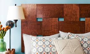 Doppelbett höhenverstellbar, kopfteil, nachttische, holz buche 50 Schlafzimmer Ideen Fur Bett Kopfteil Selber Machen Freshouse