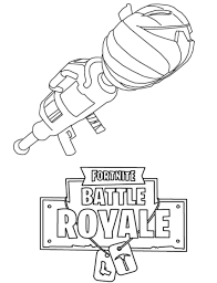 There are tons of great resources for free printable color pages online. Fortnite Guns Weapon Coloring Pages Fortnite News