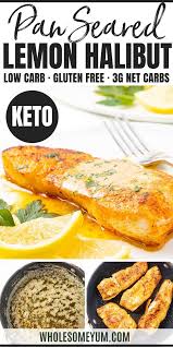 Pan Seared Halibut Recipe With Lemon Butter Sauce In 2020 Halibut Recipes Pan Seared Halibut Recipes Halibut Recipes Healthy