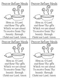 May all of us be a support to them as. Look To Him And Be Radiant Before And After Meals Prayer Cards