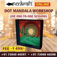 Online Dot Mandala Workshop In 2020 Art Workshop Mandala Workshop