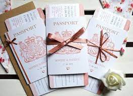 Passport Destination Invitations Ticket Wedding Invitations Passport Wedding Invitations Passport Wedding