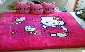 Best seller aneka bantal mobil karakter 2in1. Kasur Karpet Karakter Hello Kitty Full Set Endis Karpet Karakter Endis Karpet Karakter