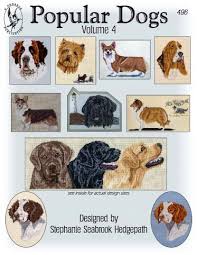 Pegasus Originals Popular Dogs Volume 4 Counted Cross Stitch Chart Collection