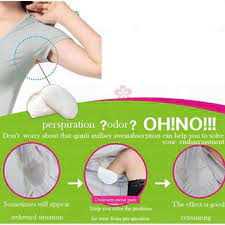 100x 50 Pairs Summer Deodorants Cotton Pads Underarm Armpit Sweat Pads Dress Disposable Stop Sweat Shield Guard Absorbing Sweat Pads Cotton Pads Deodorant