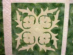 Learn the time tested traditional techniques their distinct colors, designs, and patterns lends elegance to any type of decor. Green Hawaiian Handmade Quilt Made Just For U