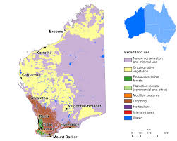 Land Use Map Of Western Australia Western Australia Work In Australia Working Holiday Visa