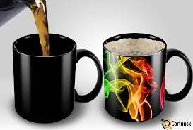 Personalized hidden message magic coffee mug secret message color changing mug custom surprise 11 oz 15 oz mugs which change with heat. Magic Coffee Mugs Heat Sensitive Color Changing Coffee Mug Good Gift Mug Smoke Design 11oz Funny Coffee Tea Cup 100 Ceramic Black Mug Cortunex The Best Color Changing Heat Sensitive Coffee Mugs