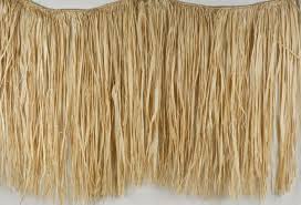 Natural Raffia Table Skirting 108in X 30in Save 33 Table Skirt Save On Crafts Tiki Bar