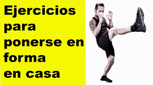 Hay muchas aplicaciones que podrás descargar y que te ayudarán a practicar diferentes ejercicios en el salón de tu casa y con los que te mantendrás en un buen estado. Ejercicios Para Ponerse En Forma En Casa Pierde Peso Gana Resistencia Coordinacion Y Elasticidad Youtube
