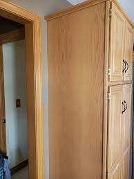 Open quick reference guide (opens own window). Great Color Of Cream To Paint Kitchen Cabinets To Go W Honey Oak Trim