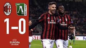 Europa league 2016/2017 results page on flashscore.com offers results, europa league 2016/2017 standings and match details. Highlights Ac Milan 1 0 Ludogorets Europa League Round Of 32 Second Leg 2017 18 Youtube