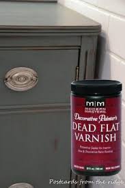 Painting Sealer Modern Masters Dead Flat Varnish An Amazon Reviewer Stated She Had Issues W Various W Painted Furniture Paint Furniture Redo Furniture