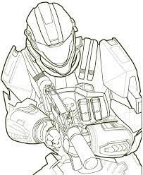 Download Free Printable Halo Coloring Pages For Kids