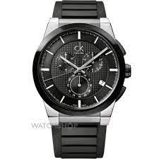 mens calvin klein dart chronograph watch k2s37cd1