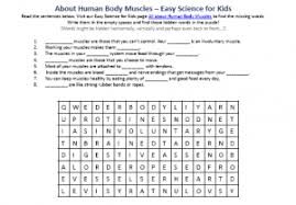 Worksheets labeled with are accessible to help teaching pro subscribers only. Human Body Muscles Activity Sheet For Free Printable Science Activity Sheets
