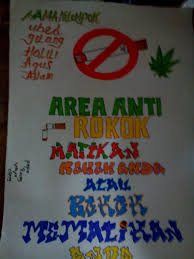 Merokok saat berkendara bisa kena sanksi? Gambar Poster Anti Rokok