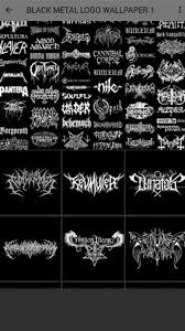 Formed in 1984 by brothers max and igor cavalera, the band was a major force in the groove metal. Black Metal Logo Wallpaper 100 For Android Apk Download