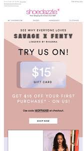 How long will gift cards be available on all shopify subscription plans? Save 15 On Savage X Fenty Lingerie By Rihanna Shoedazzle Email Archive