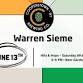 Live Music with Warren Sieme