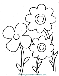 Spring flowers, blossom trees, birds with their chicks, holidays, weather, nature and other spring scenes colouring sheets. Spring Flowers Coloring Page For Kids Free Printable No You Need To Calm Down Flower Coloring Pages Spring Coloring Pages Free Coloring Pages